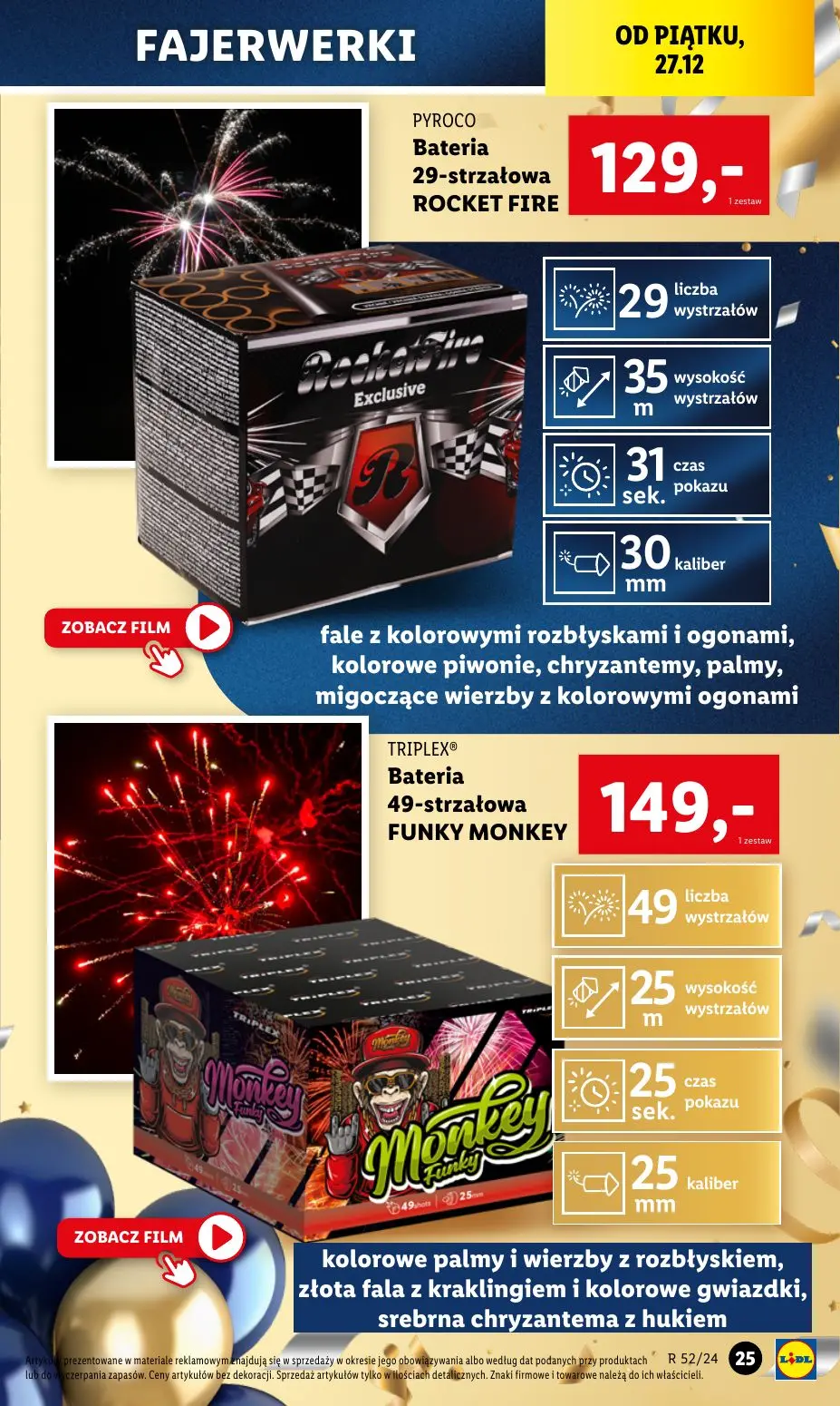 gazetka promocyjna LIDL Sylwestrowy katalog okazji - Strona 27