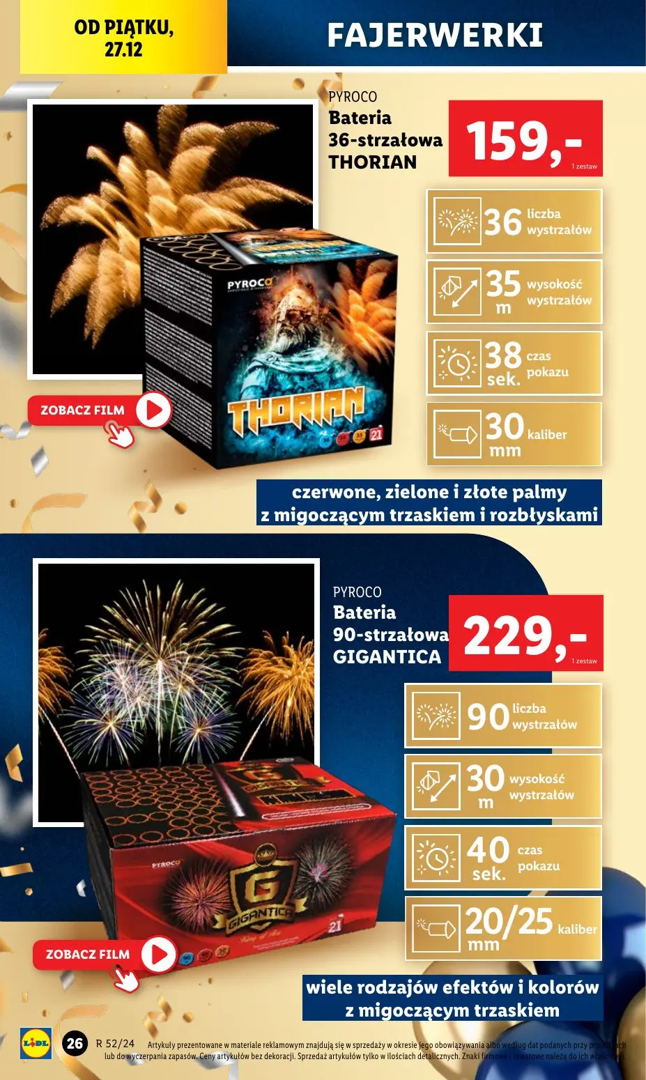 gazetka promocyjna LIDL Sylwestrowy katalog okazji - Strona 28