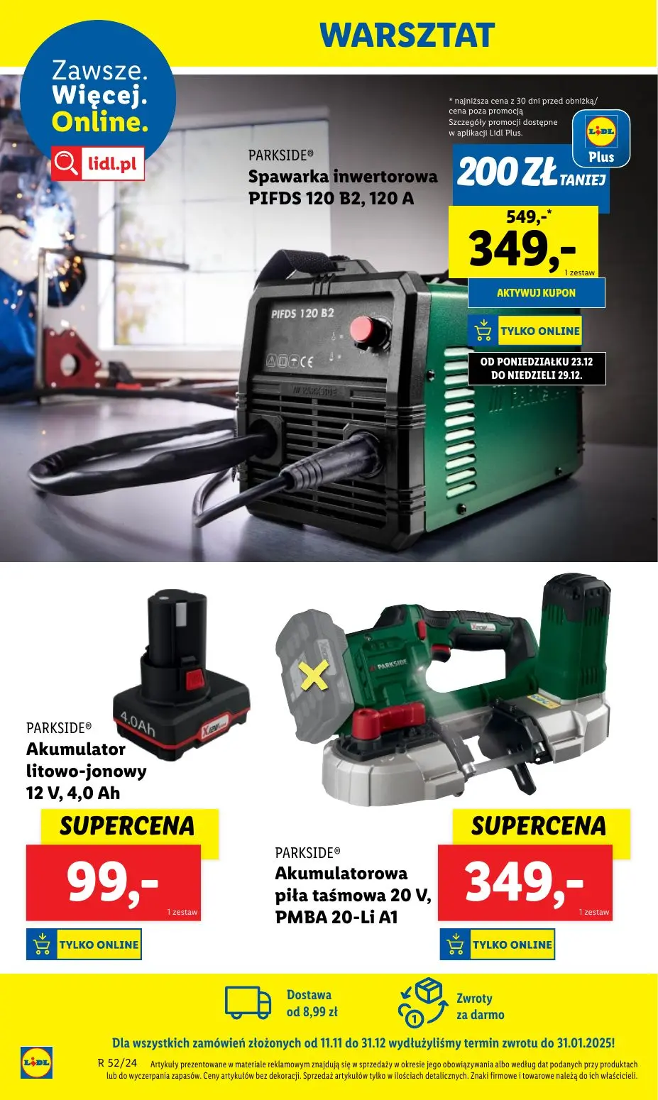 gazetka promocyjna LIDL Sylwestrowy katalog okazji - Strona 32