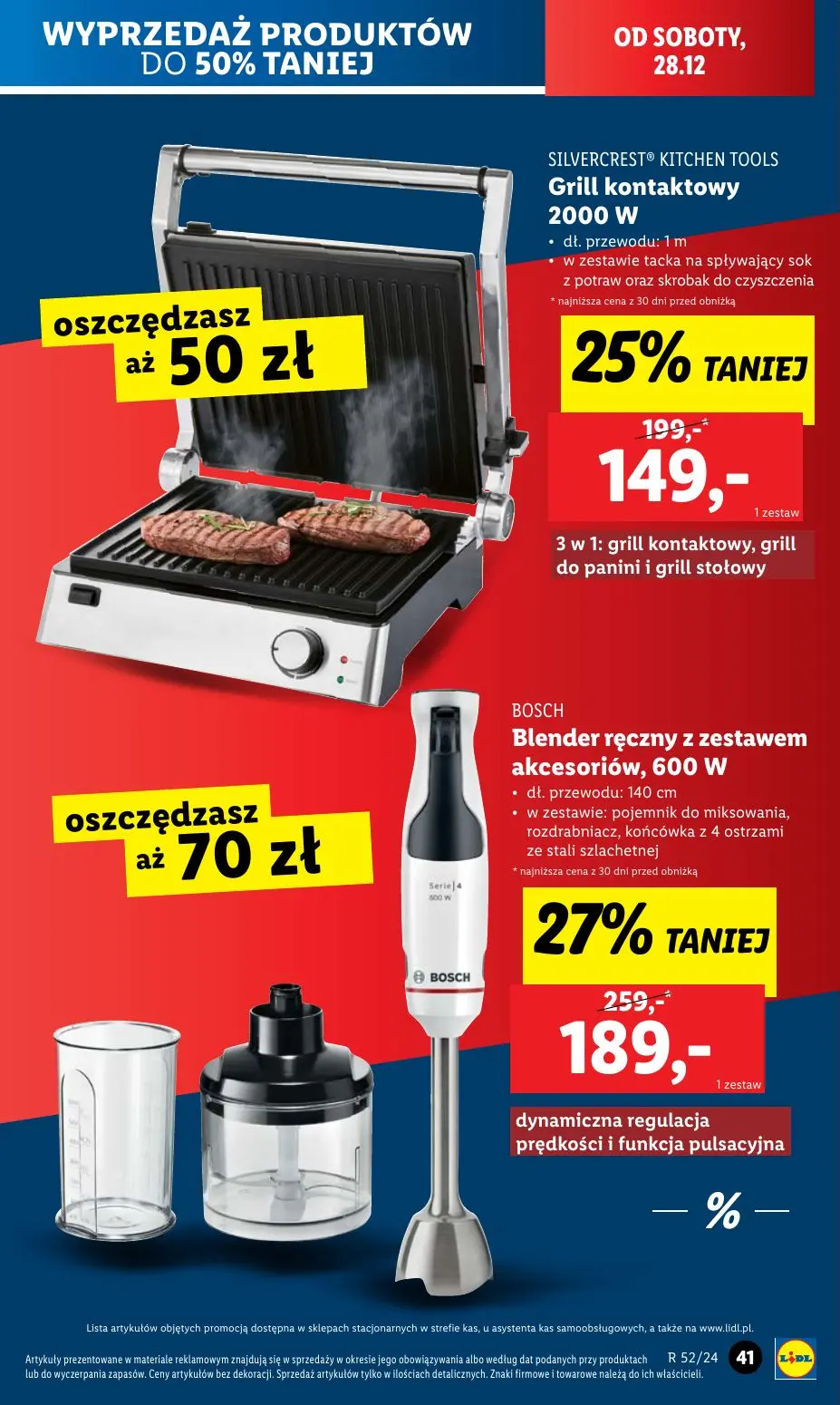 gazetka promocyjna LIDL Sylwestrowy katalog okazji - Strona 43