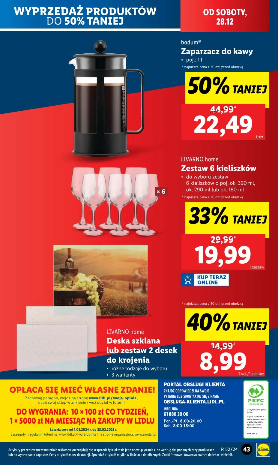 gazetka promocyjna LIDL Sylwestrowy katalog okazji - Strona 45