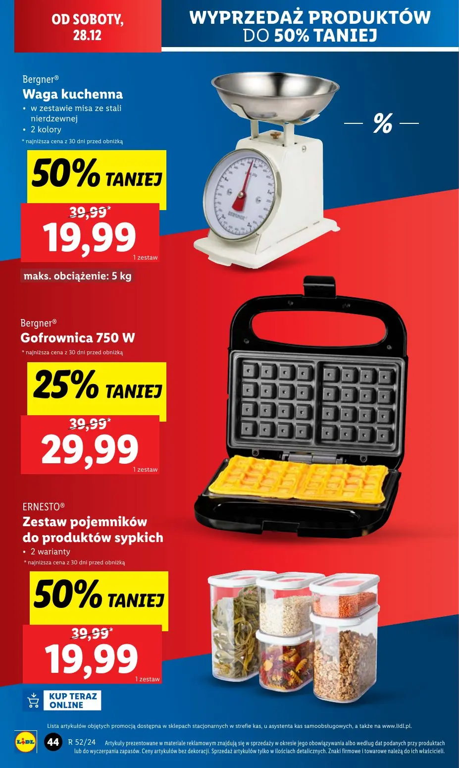 gazetka promocyjna LIDL Sylwestrowy katalog okazji - Strona 46