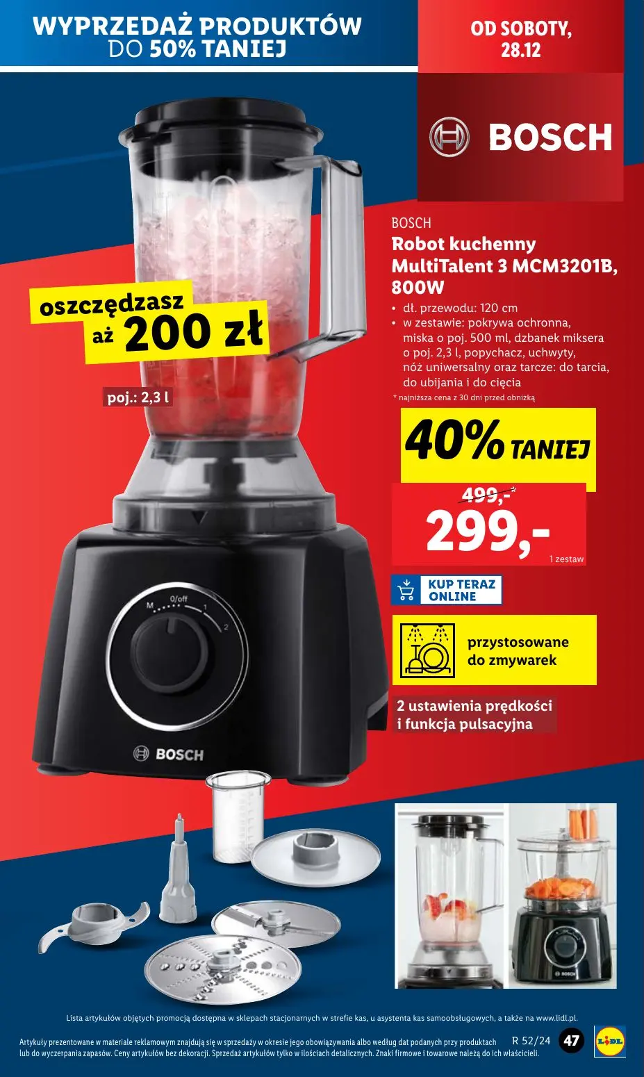 gazetka promocyjna LIDL Sylwestrowy katalog okazji - Strona 49