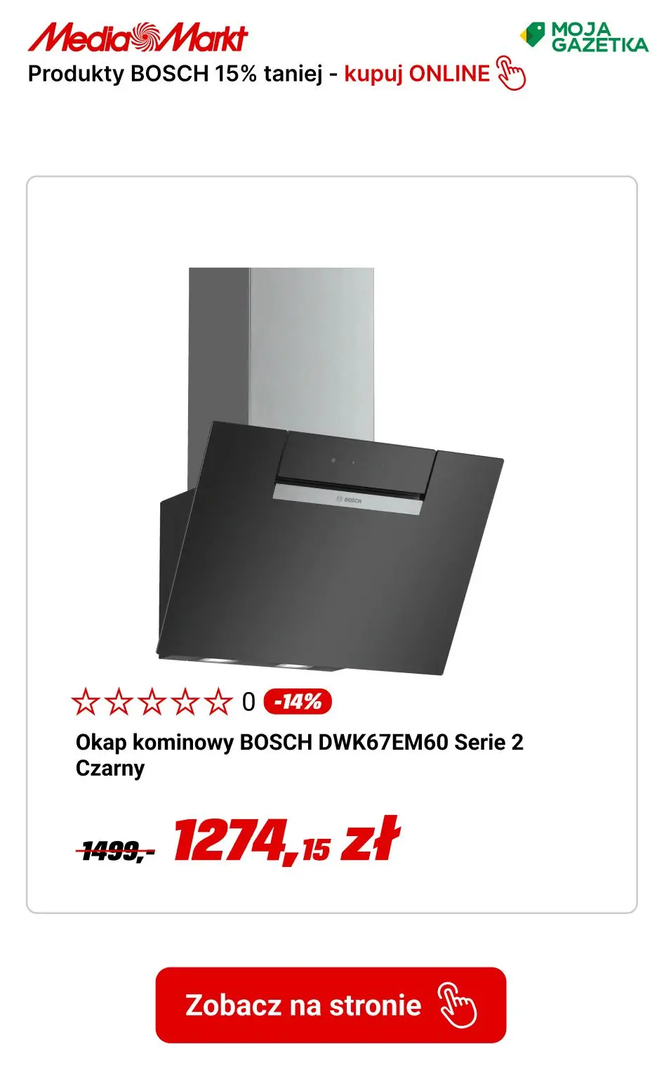 gazetka promocyjna Media Markt Kupuj produkty Bosh do 15% TANIEJ!!! - Strona 22