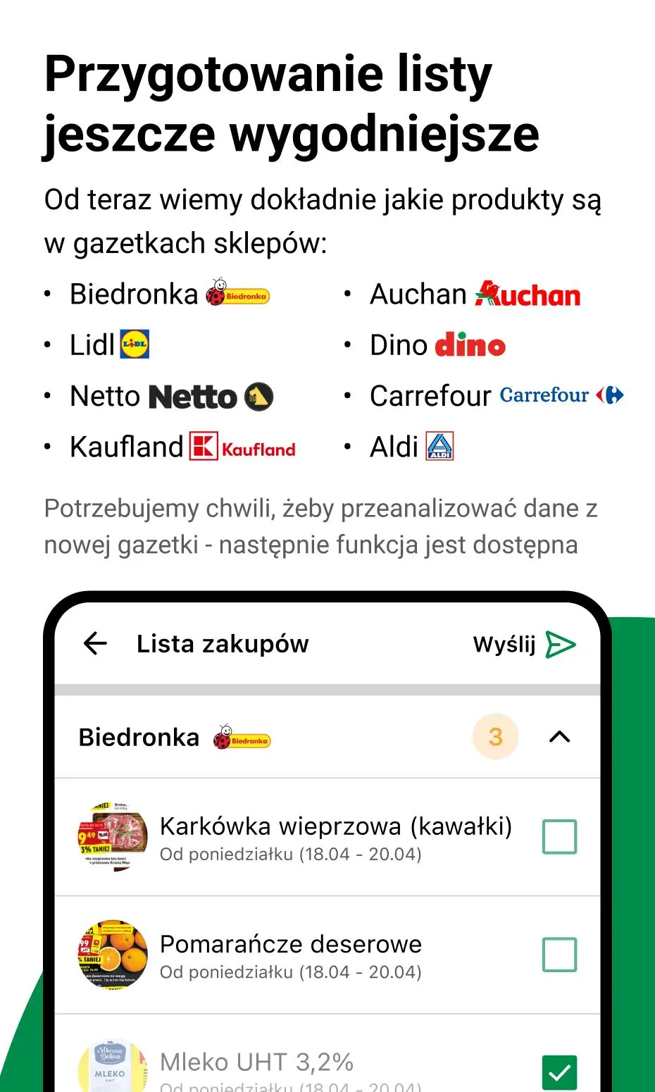 gazetka promocyjna Poznaj możliwości aplikacji Stwórz łatwo listę zakupów - Strona 4