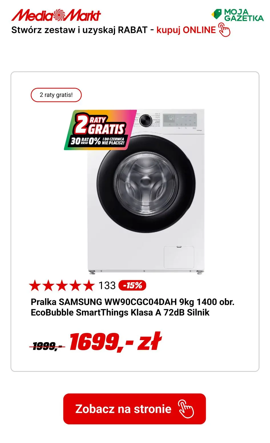 gazetka promocyjna Media Markt ZESTAWOMANIA! Kupuj w zestawie i zgarnij RABAT -30% -55% - 80% -99% na kolejne w zestawie - Strona 13