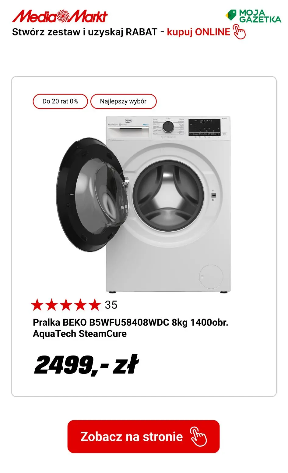 gazetka promocyjna Media Markt ZESTAWOMANIA! Kupuj w zestawie i zgarnij RABAT -30% -55% - 80% -99% na kolejne w zestawie - Strona 16