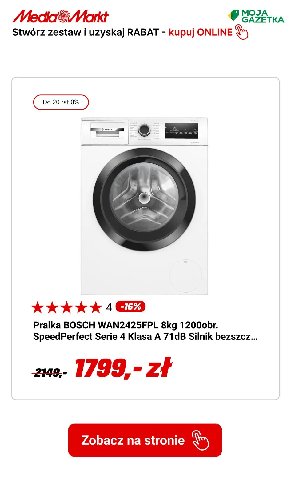 gazetka promocyjna Media Markt ZESTAWOMANIA! Kupuj w zestawie i zgarnij RABAT -30% -55% - 80% -99% na kolejne w zestawie - Strona 25