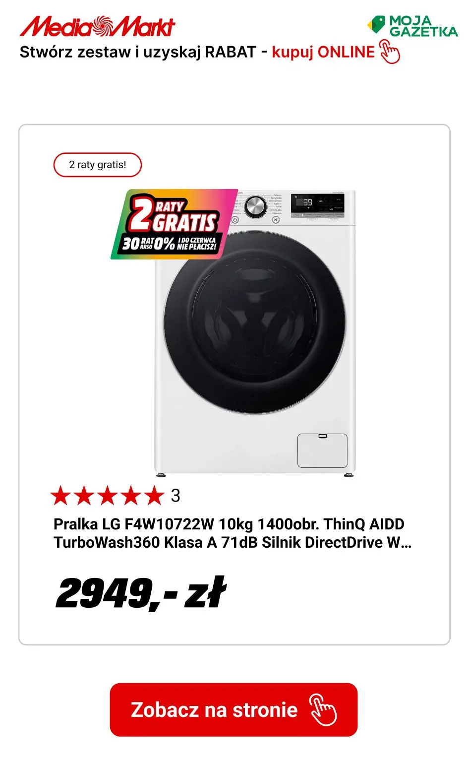 gazetka promocyjna Media Markt ZESTAWOMANIA! Kupuj w zestawie i zgarnij RABAT -30% -55% - 80% -99% na kolejne w zestawie - Strona 35