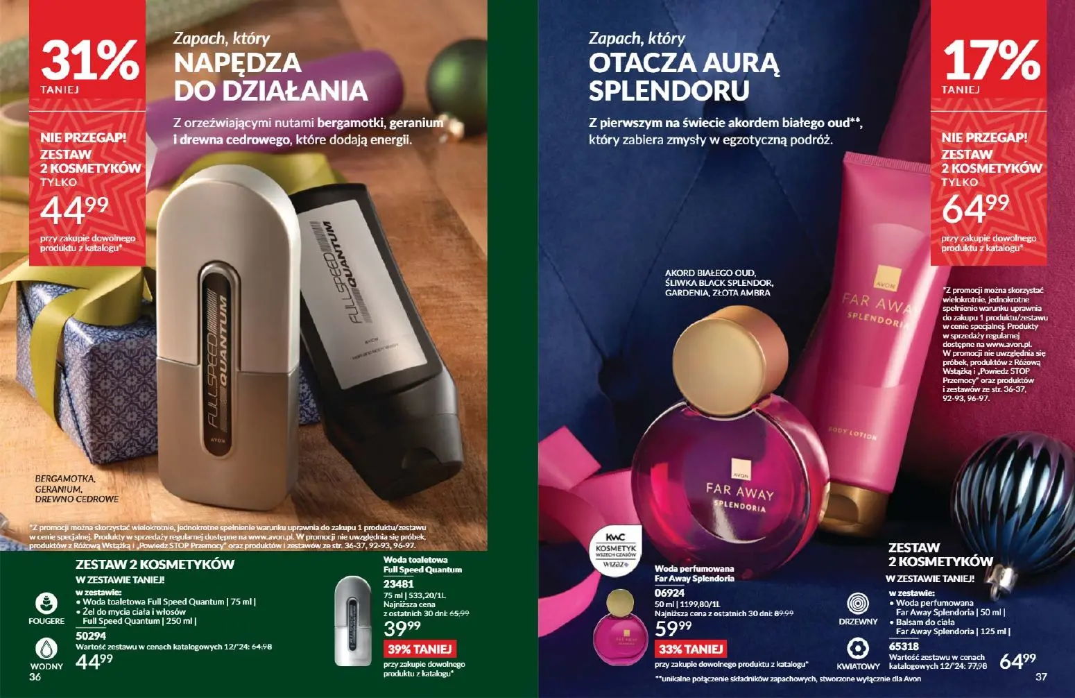 gazetka promocyjna AVON W te Święta poczuj radość dawania - Strona 19