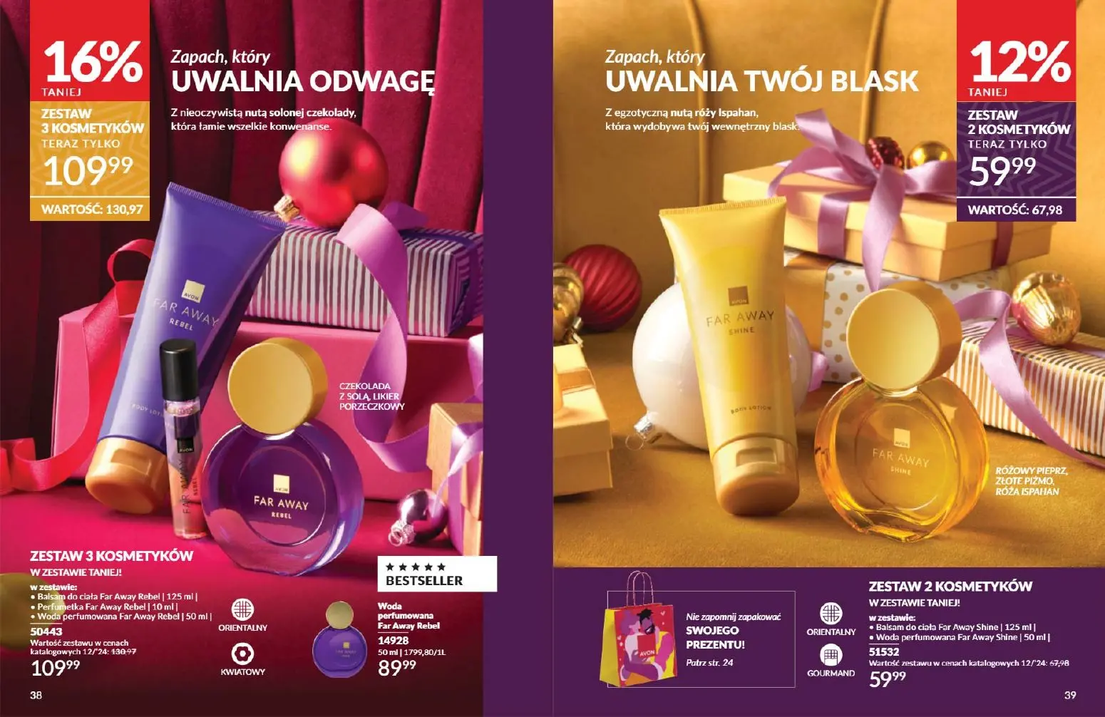 gazetka promocyjna AVON W te Święta poczuj radość dawania - Strona 20