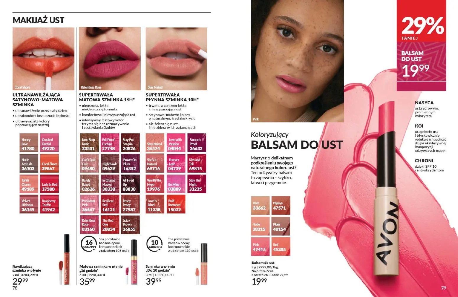 gazetka promocyjna AVON W te Święta poczuj radość dawania - Strona 40