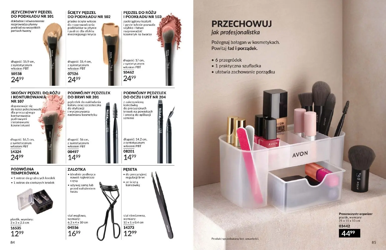 gazetka promocyjna AVON W te Święta poczuj radość dawania - Strona 43