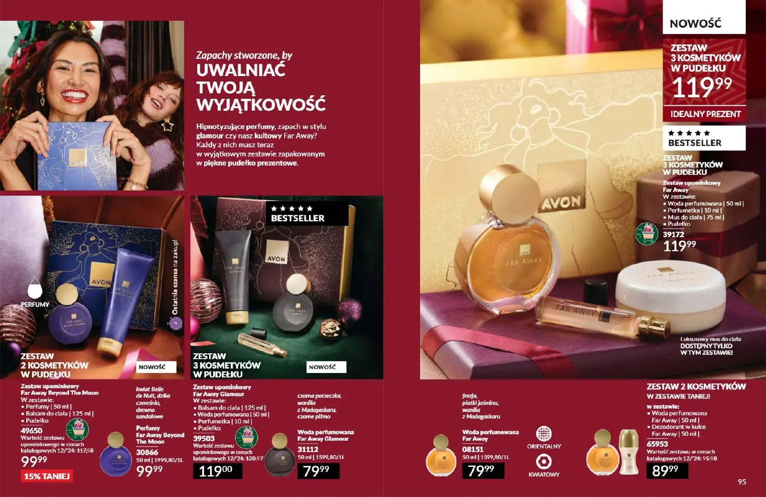 gazetka promocyjna AVON W te Święta poczuj radość dawania - Strona 48