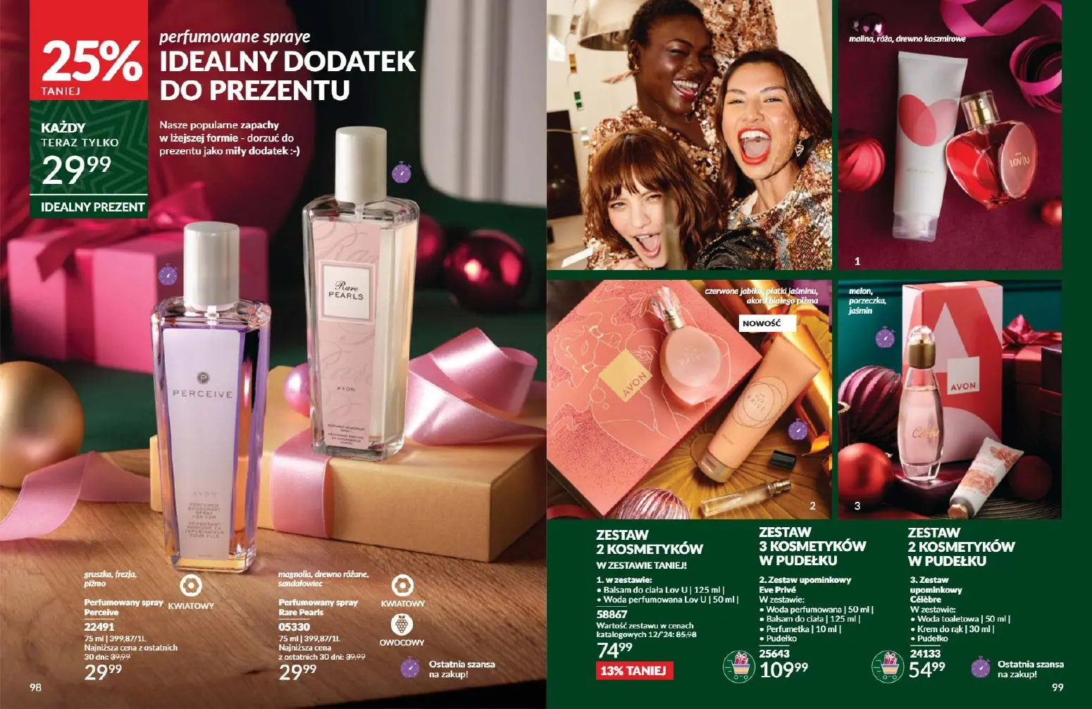 gazetka promocyjna AVON W te Święta poczuj radość dawania - Strona 50