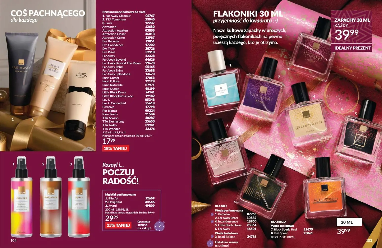 gazetka promocyjna AVON W te Święta poczuj radość dawania - Strona 53