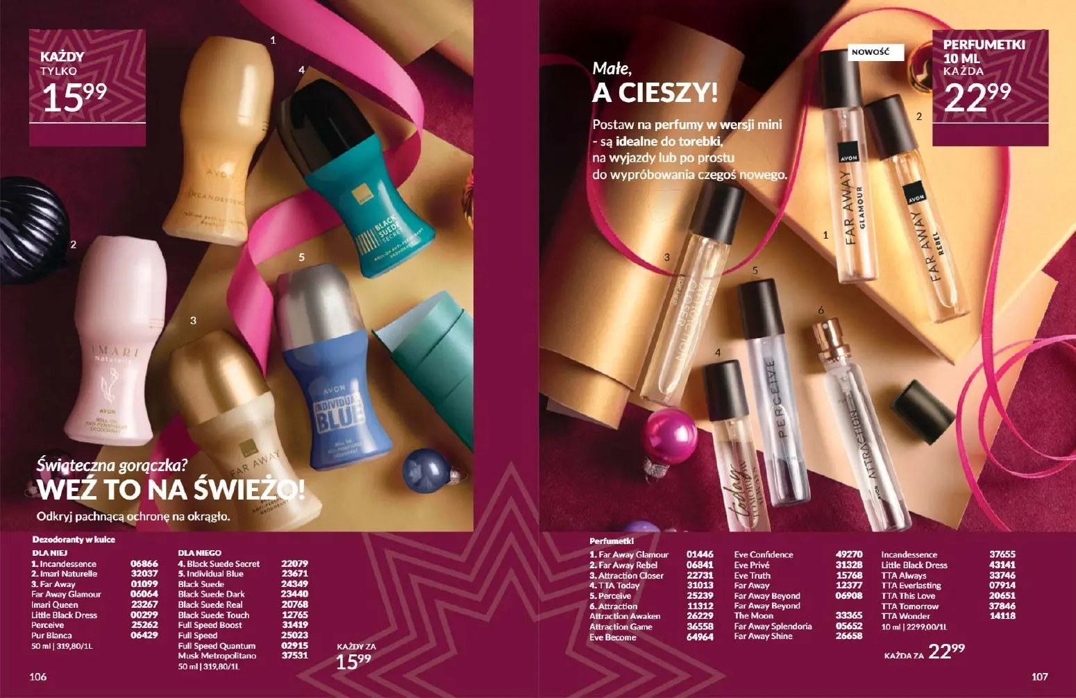 gazetka promocyjna AVON W te Święta poczuj radość dawania - Strona 54