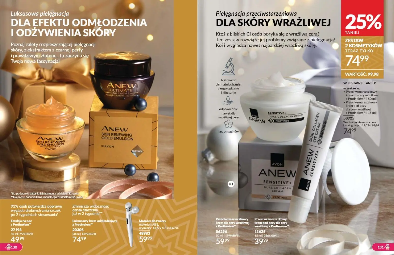 gazetka promocyjna AVON W te Święta poczuj radość dawania - Strona 66