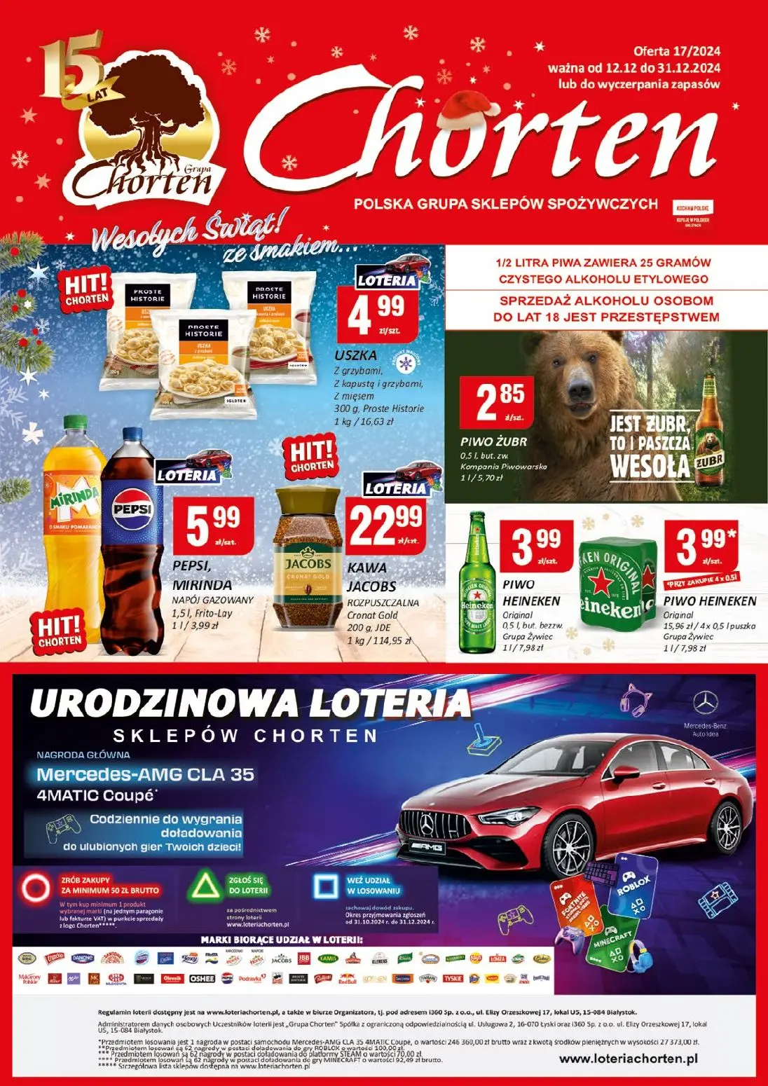 gazetka promocyjna Chorten Radom - minimarket - Strona 1