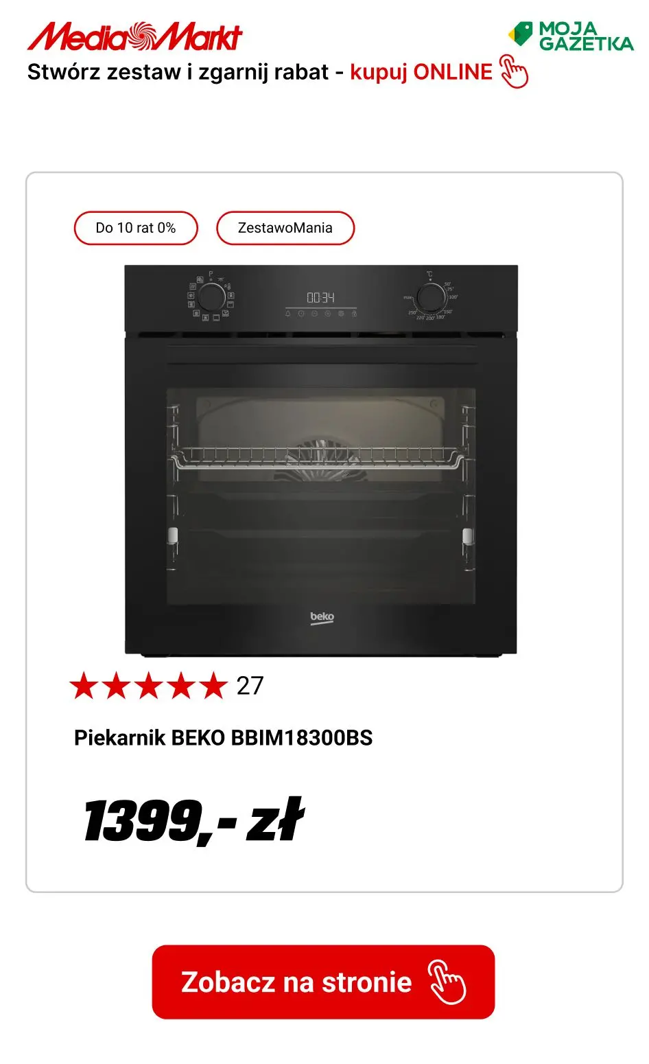 gazetka promocyjna Media Markt Daj się porwać ZestawoManii!!! Twórz zestawy i zyskuj do 99%!!!! - Strona 15