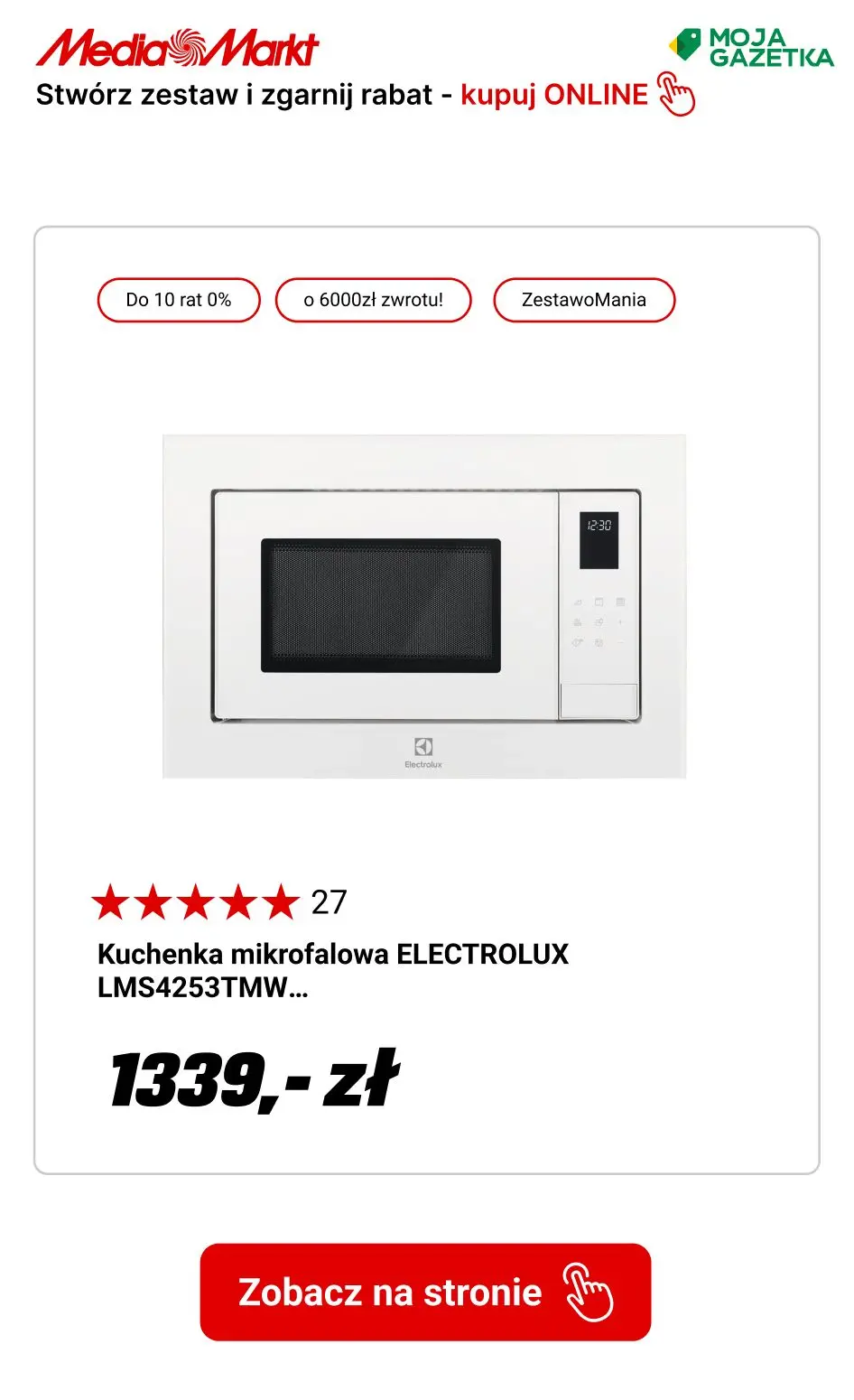 gazetka promocyjna Media Markt Daj się porwać ZestawoManii!!! Twórz zestawy i zyskuj do 99%!!!! - Strona 21