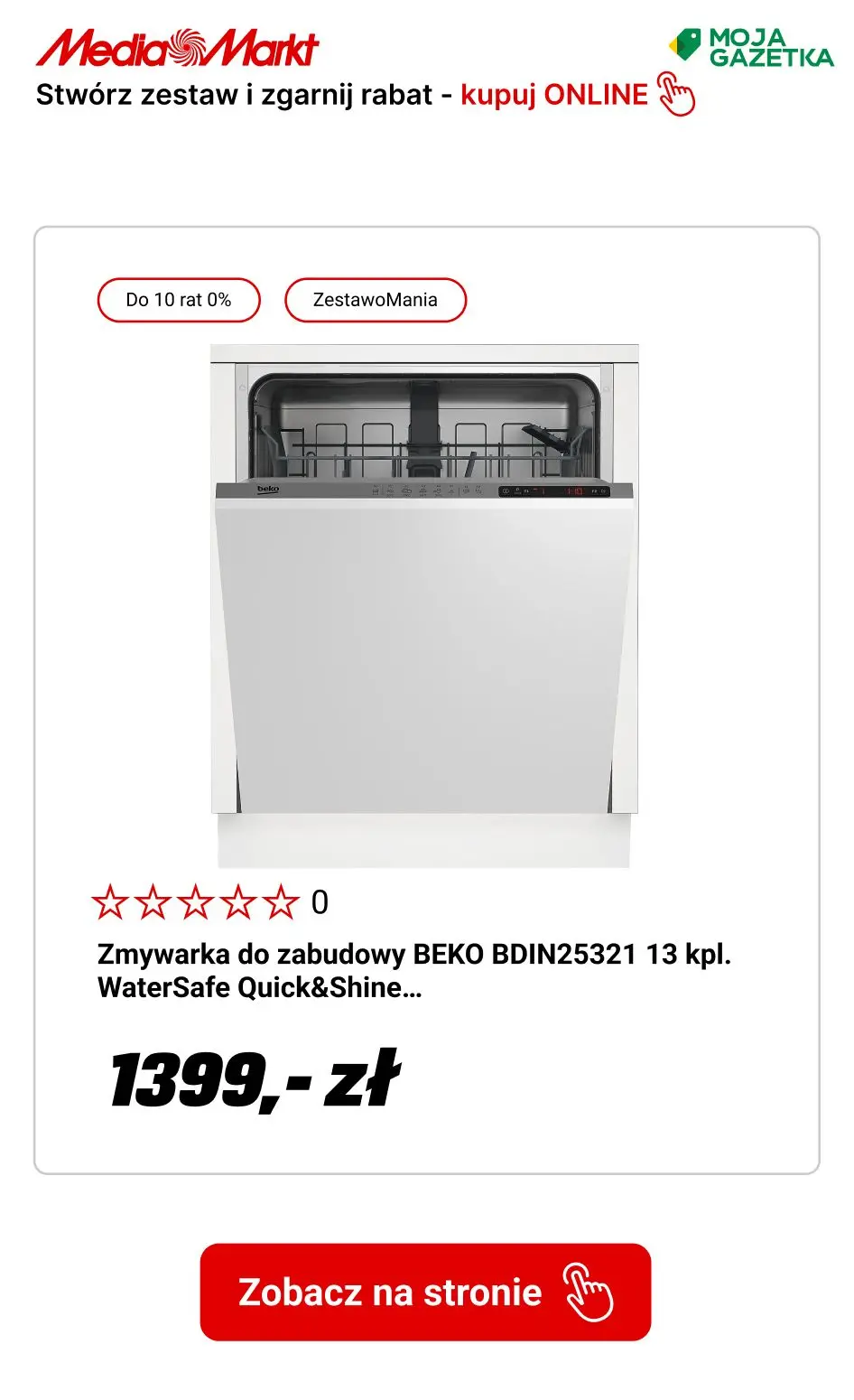 gazetka promocyjna Media Markt Daj się porwać ZestawoManii!!! Twórz zestawy i zyskuj do 99%!!!! - Strona 25