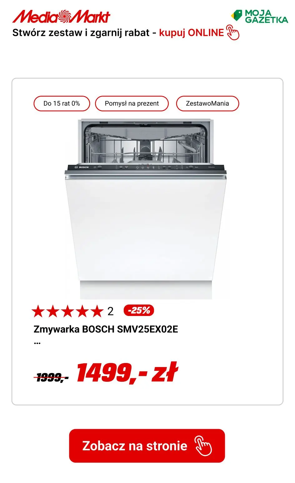 gazetka promocyjna Media Markt Daj się porwać ZestawoManii!!! Twórz zestawy i zyskuj do 99%!!!! - Strona 27