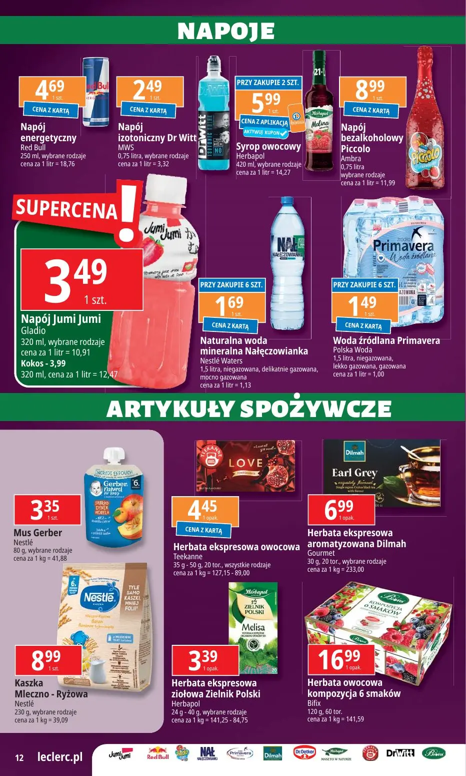 gazetka promocyjna E.Leclerc Święta w dobrej cenie - Strona 12