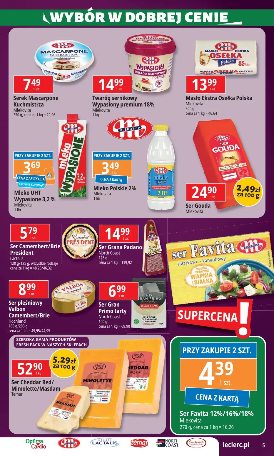 gazetka promocyjna E.Leclerc Święta w dobrej cenie - oferta rozszerzona - Strona 5