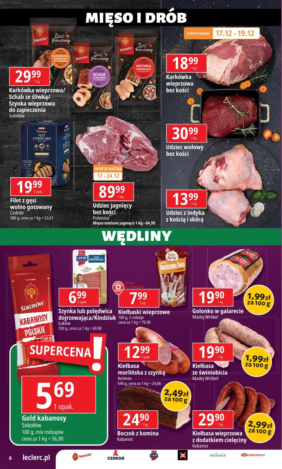 gazetka promocyjna E.Leclerc Święta w dobrej cenie - oferta rozszerzona - Strona 6