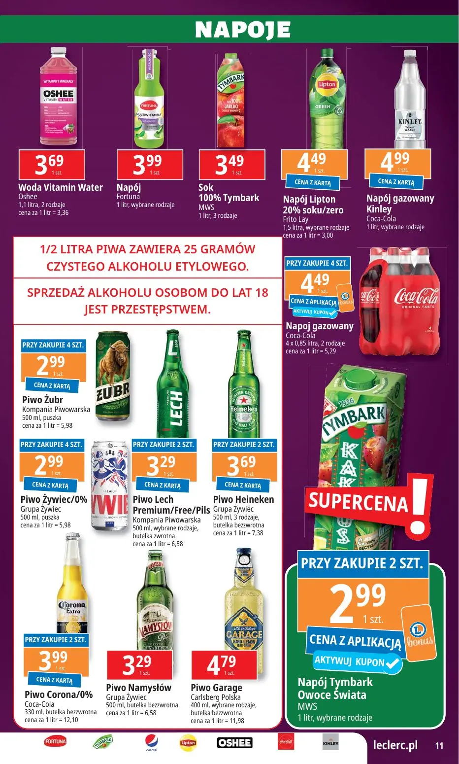 gazetka promocyjna E.Leclerc Święta w dobrej cenie - oferta rozszerzona - Strona 11