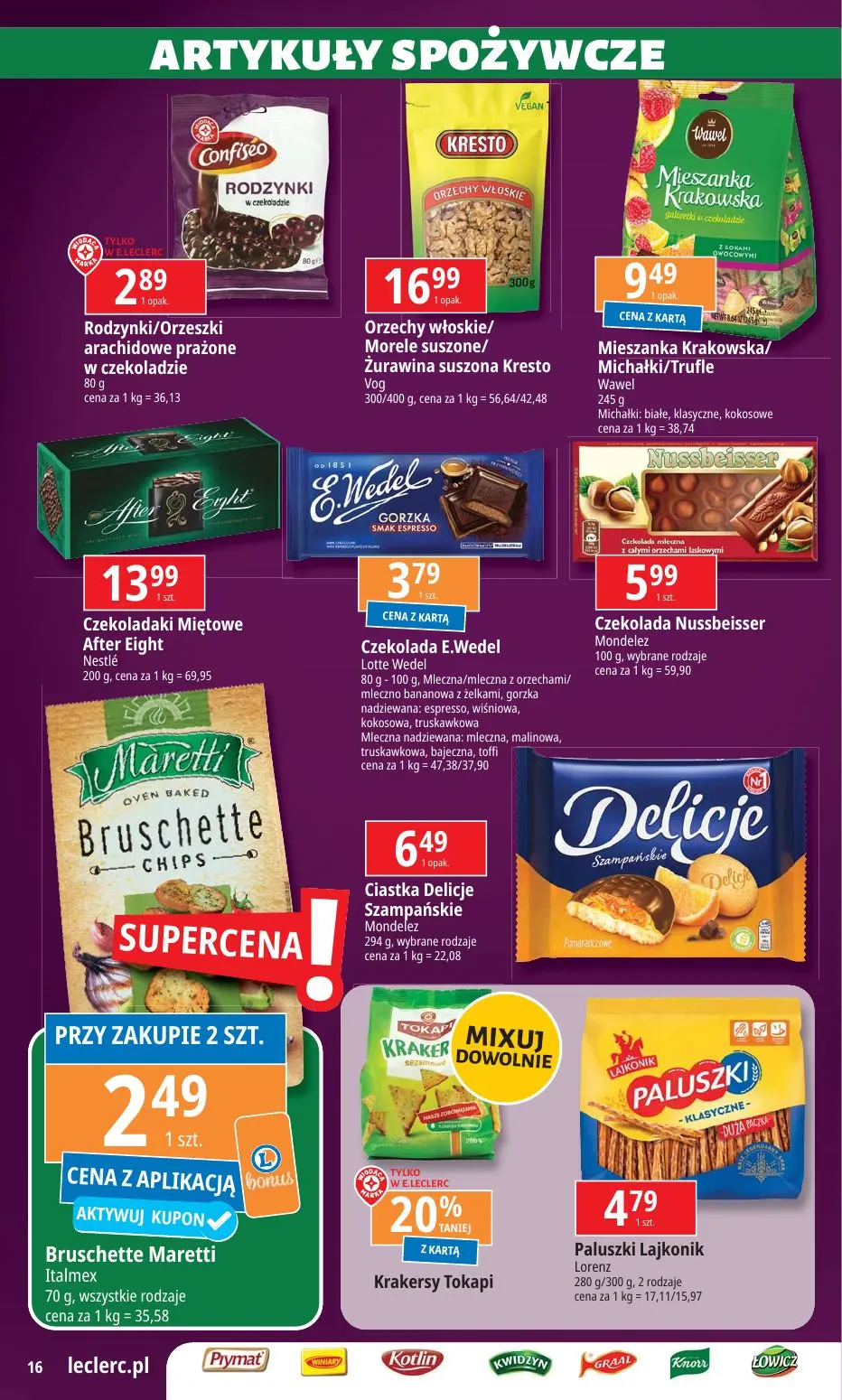 gazetka promocyjna E.Leclerc Święta w dobrej cenie - oferta rozszerzona - Strona 16