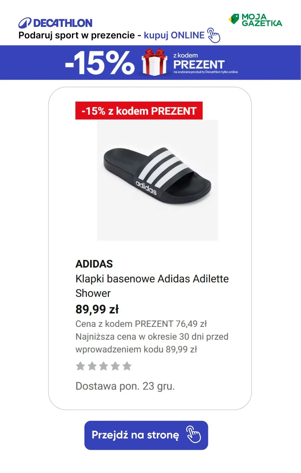 gazetka promocyjna Decathlon Podaruj sobie sport w prezencie ze ZNIŻKĄ 15%!!! - Strona 12