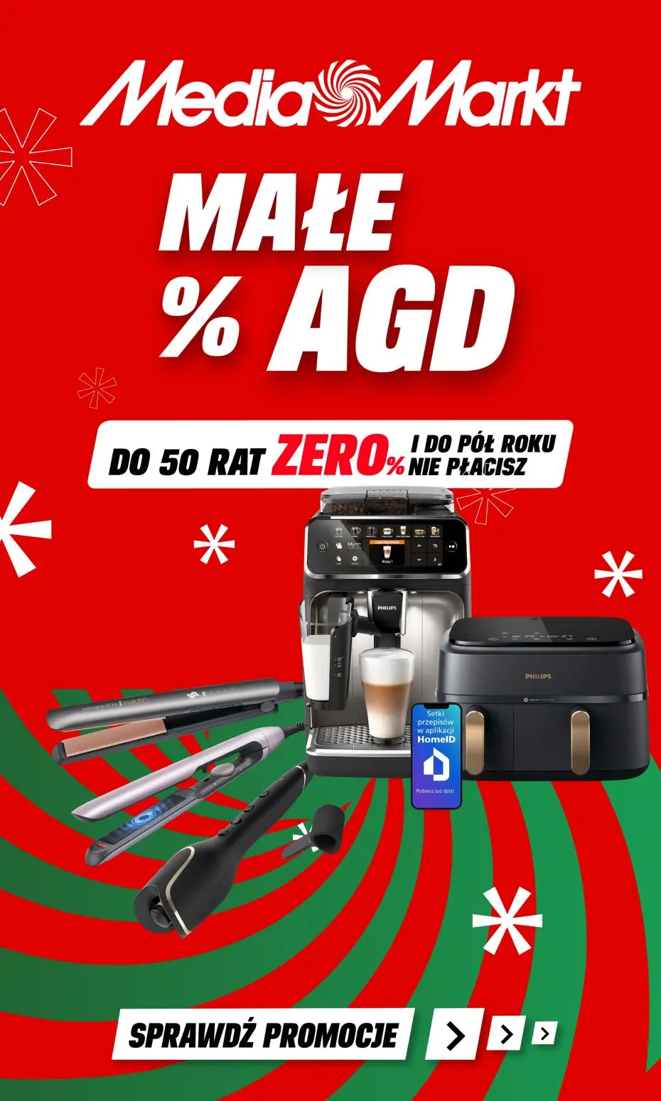 gazetka promocyjna Media Markt Małe AGD do 50 rat ZERO% i pół roku nie płacisz! - Strona 1