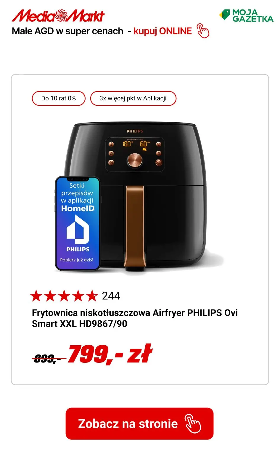 gazetka promocyjna Media Markt Małe AGD do 50 rat ZERO% i pół roku nie płacisz! - Strona 2