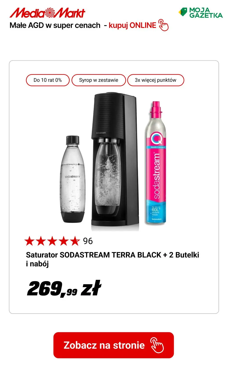 gazetka promocyjna Media Markt Małe AGD do 50 rat ZERO% i pół roku nie płacisz! - Strona 10