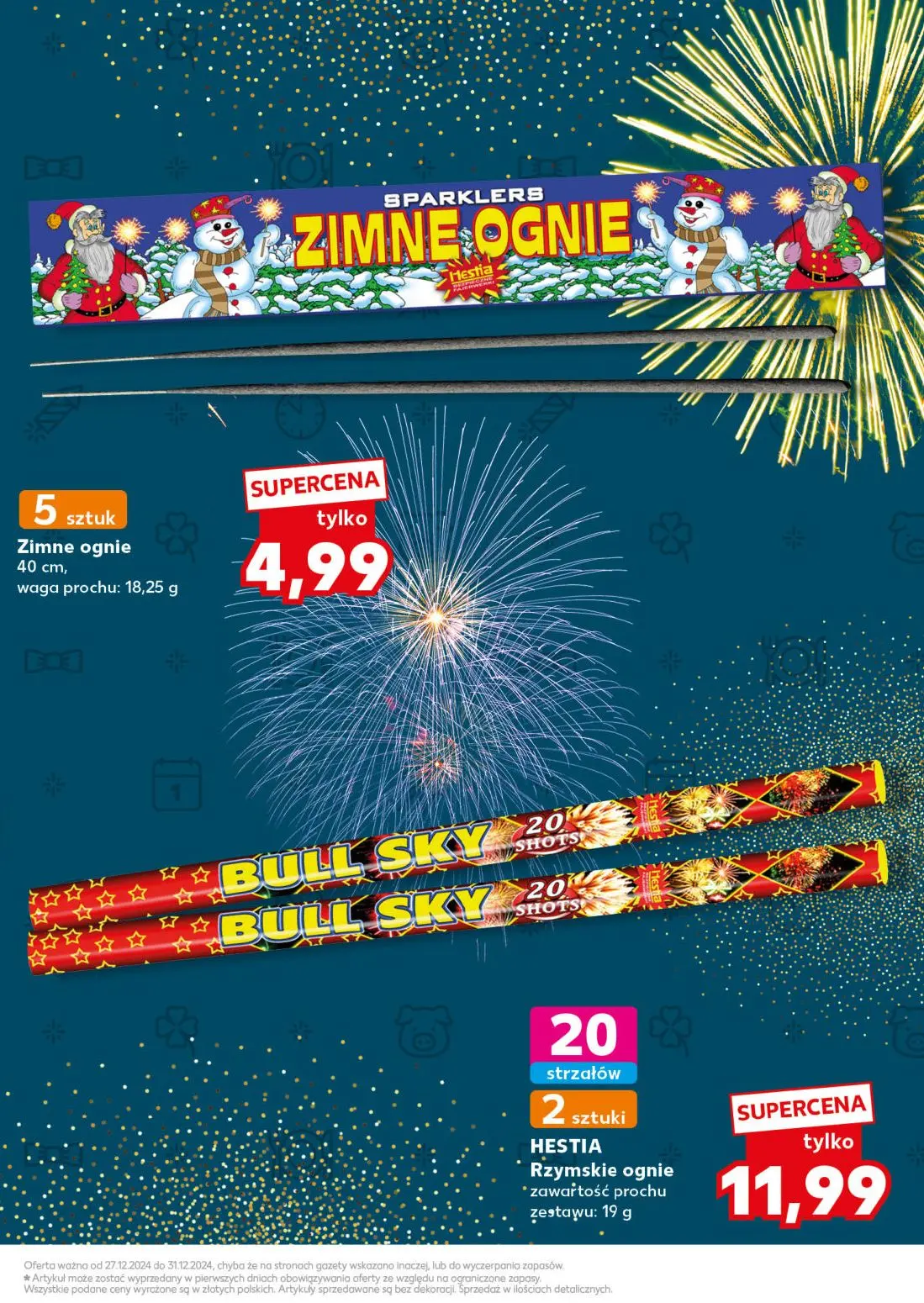 gazetka promocyjna Kaufland Fajerwerki - Strona 15