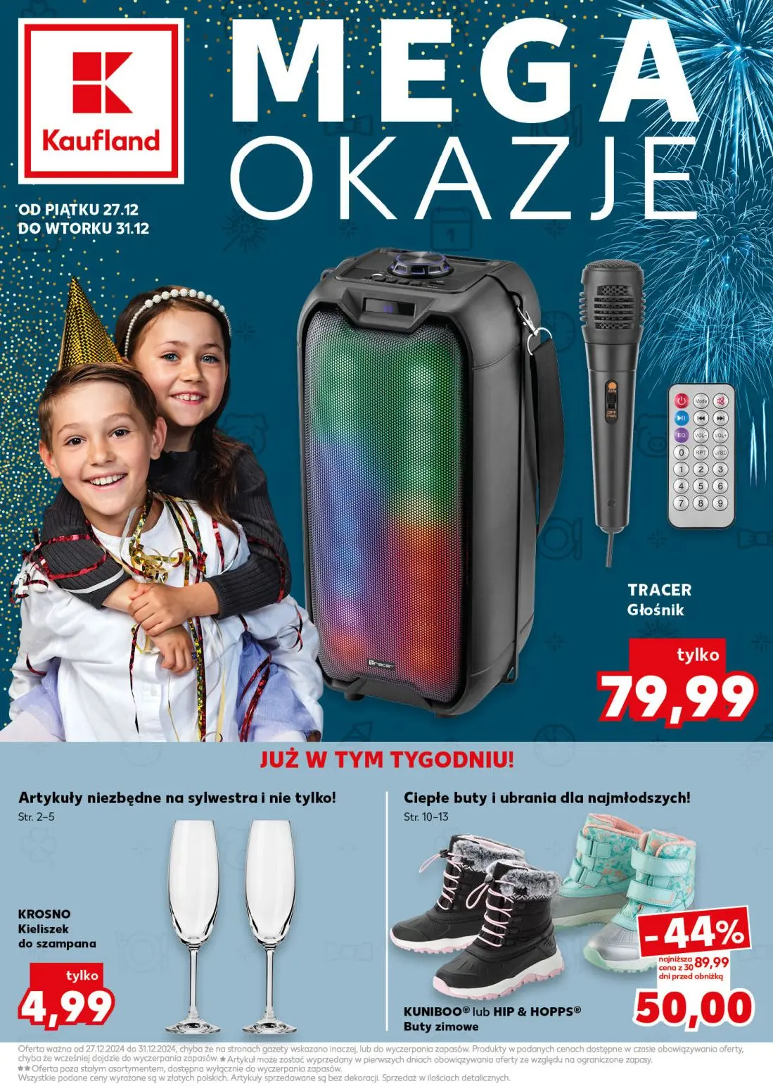 gazetka promocyjna Kaufland Mega okazje - Strona 1