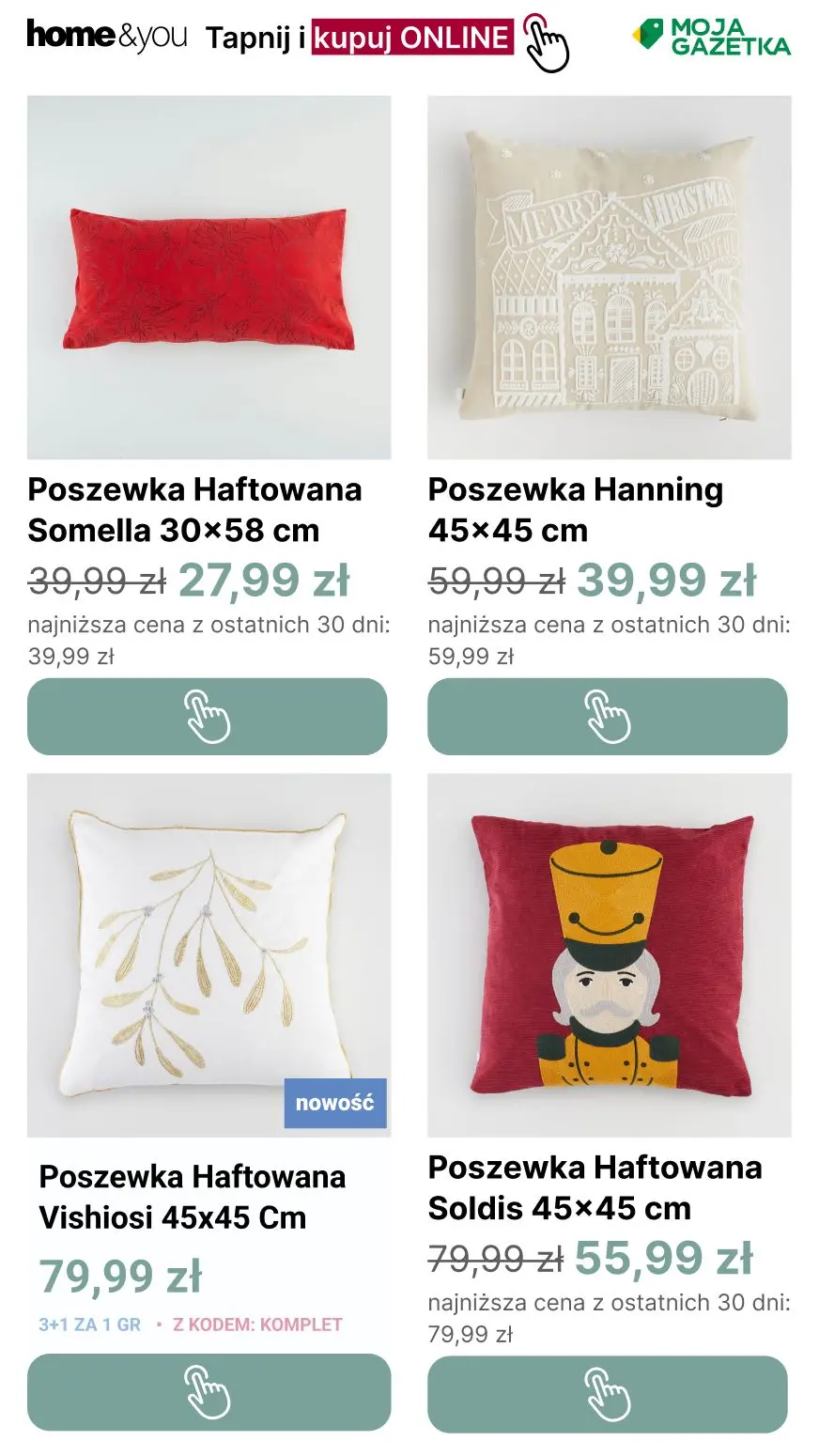 gazetka promocyjna home&you Wielosztukuj poszewki! - Strona 4