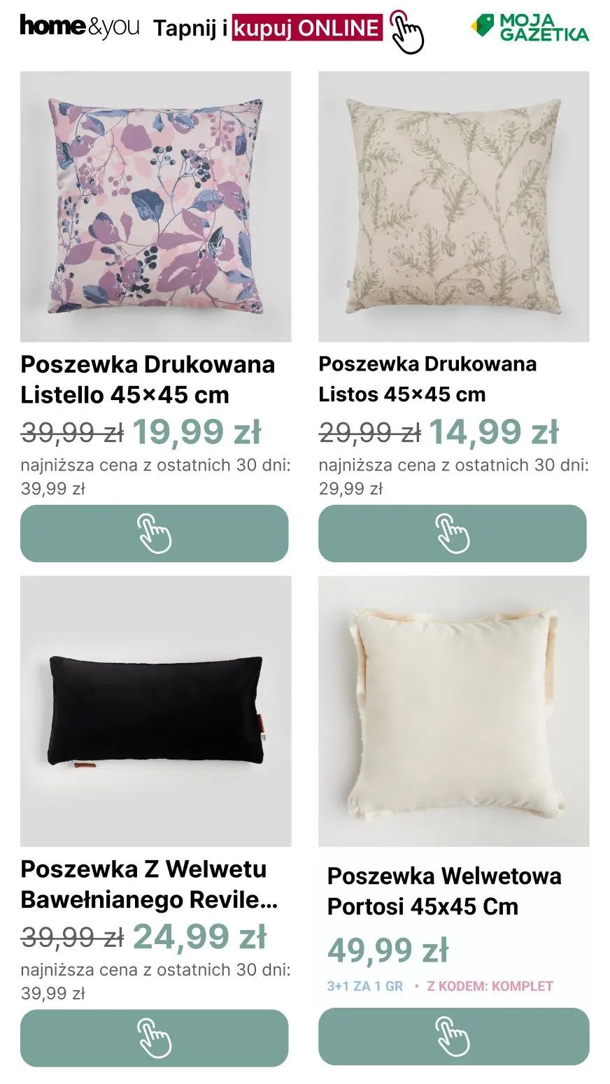 gazetka promocyjna home&you Wielosztukuj poszewki! - Strona 6