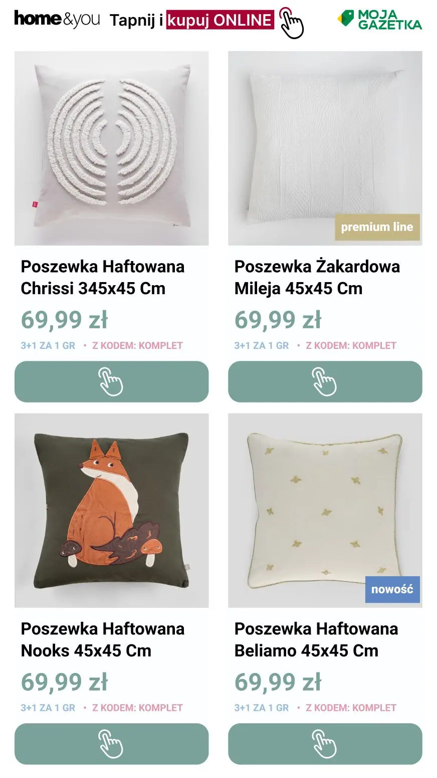 gazetka promocyjna home&you Wielosztukuj poszewki! - Strona 11