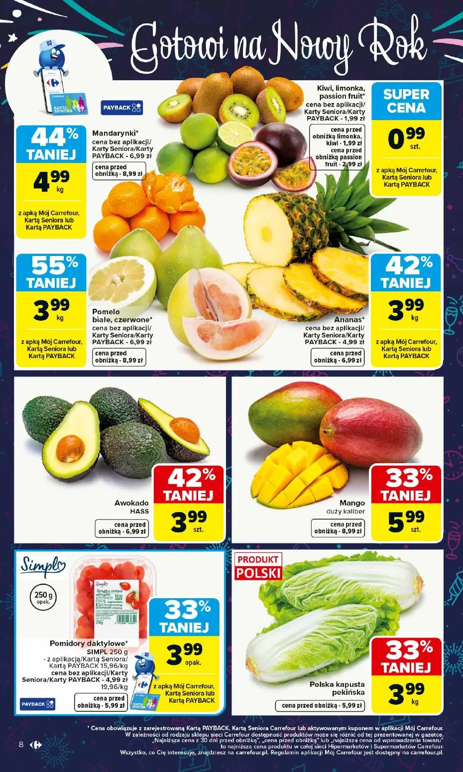 gazetka promocyjna Carrefour Market Wszystko na sylwestra - Strona 8