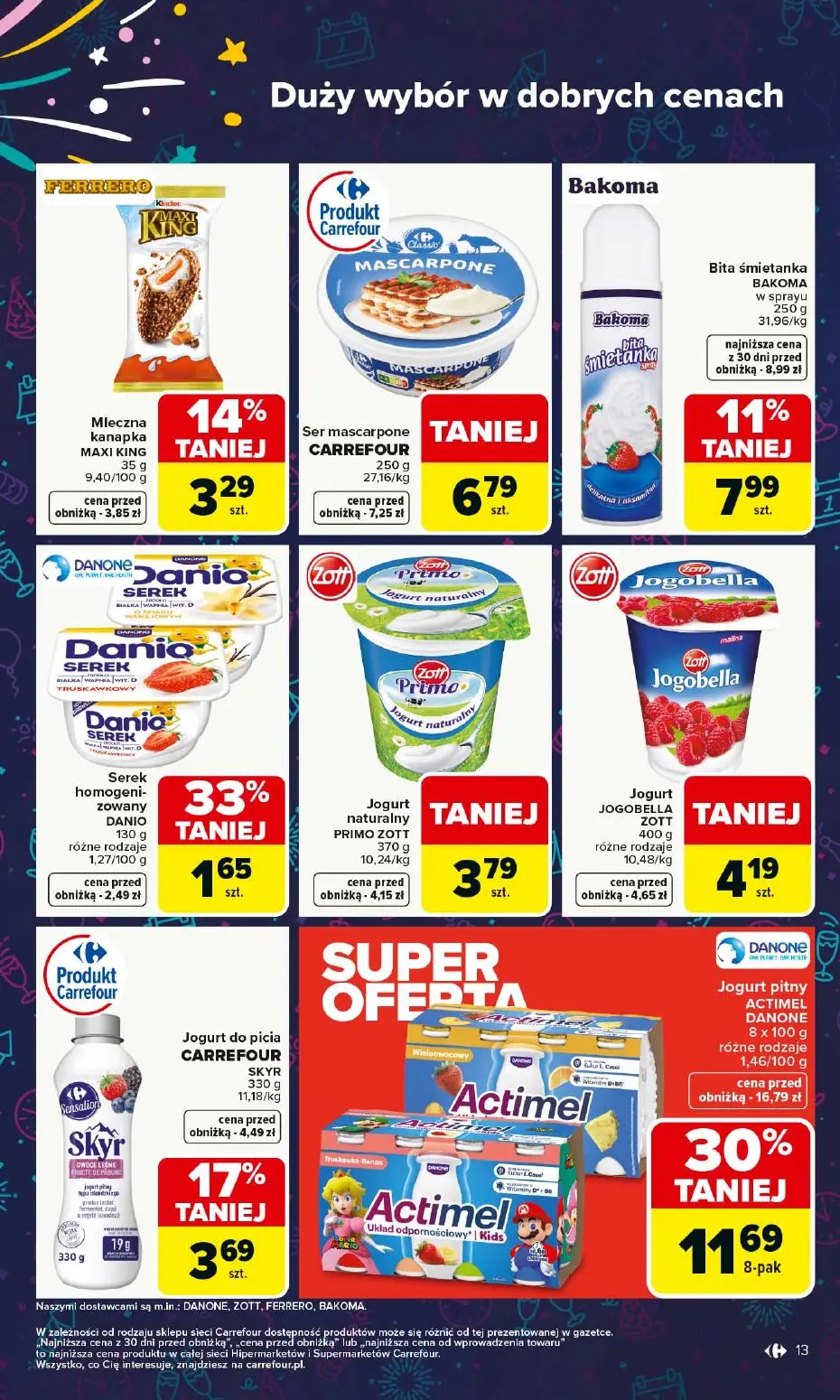 gazetka promocyjna Carrefour Market Wszystko na sylwestra - Strona 13