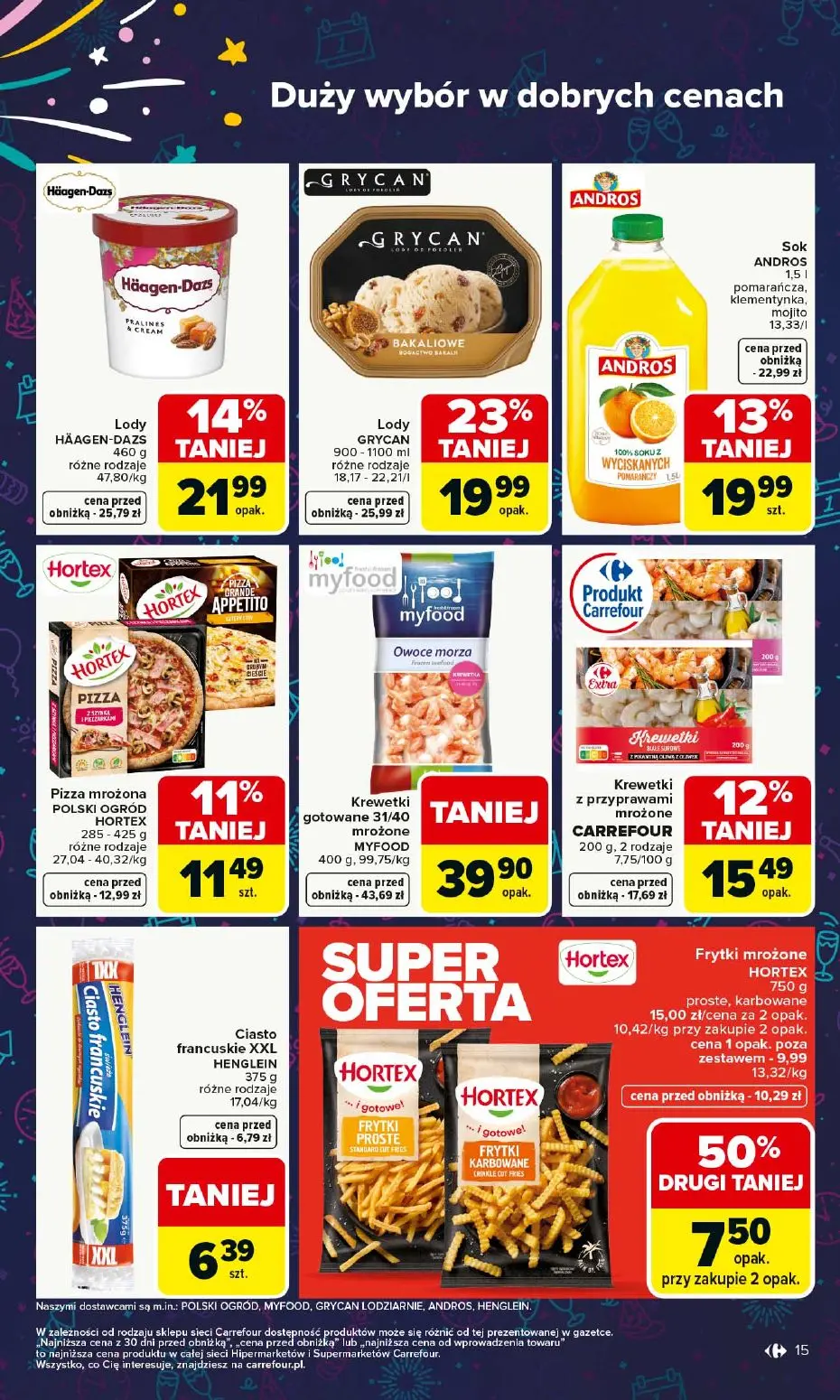 gazetka promocyjna Carrefour Market Wszystko na sylwestra - Strona 15