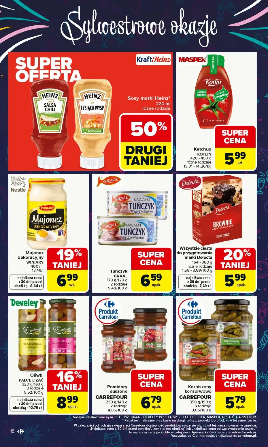 gazetka promocyjna Carrefour Market Wszystko na sylwestra - Strona 18