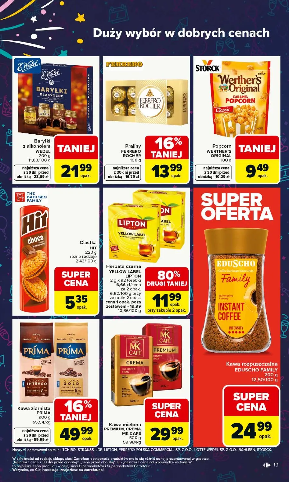 gazetka promocyjna Carrefour Market Wszystko na sylwestra - Strona 19