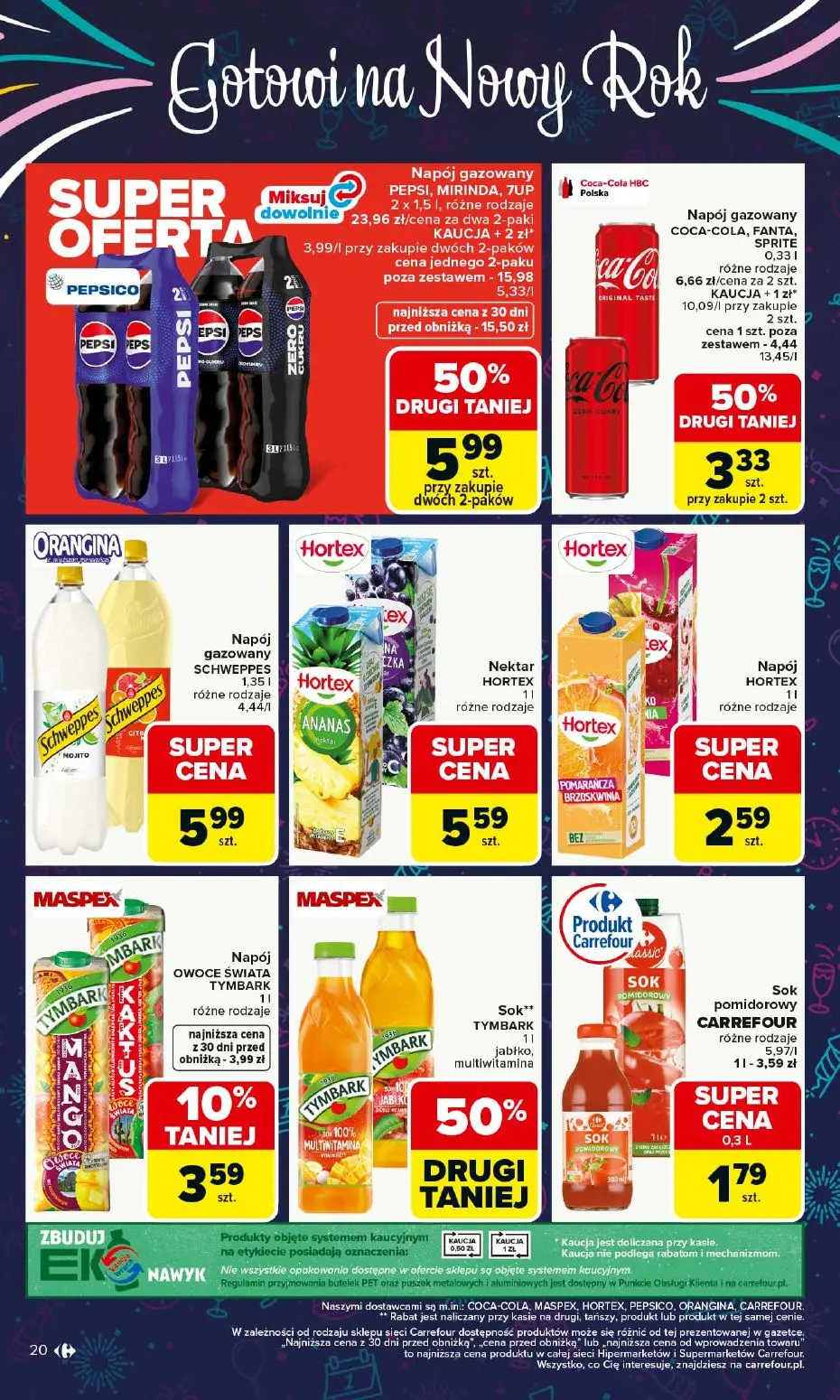 gazetka promocyjna Carrefour Market Wszystko na sylwestra - Strona 20