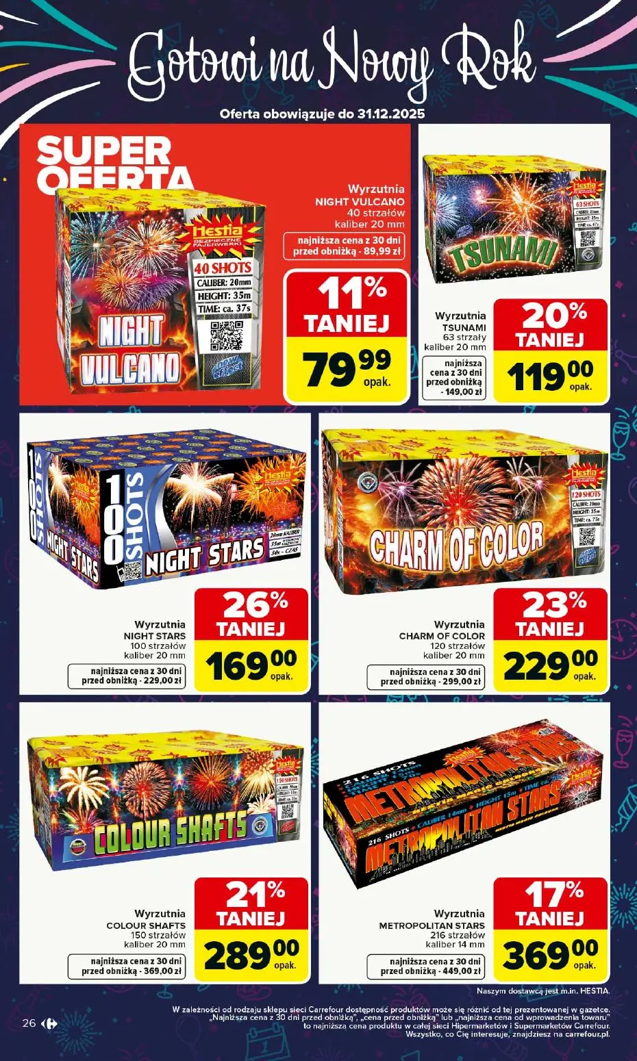 gazetka promocyjna Carrefour Market Wszystko na sylwestra - Strona 26