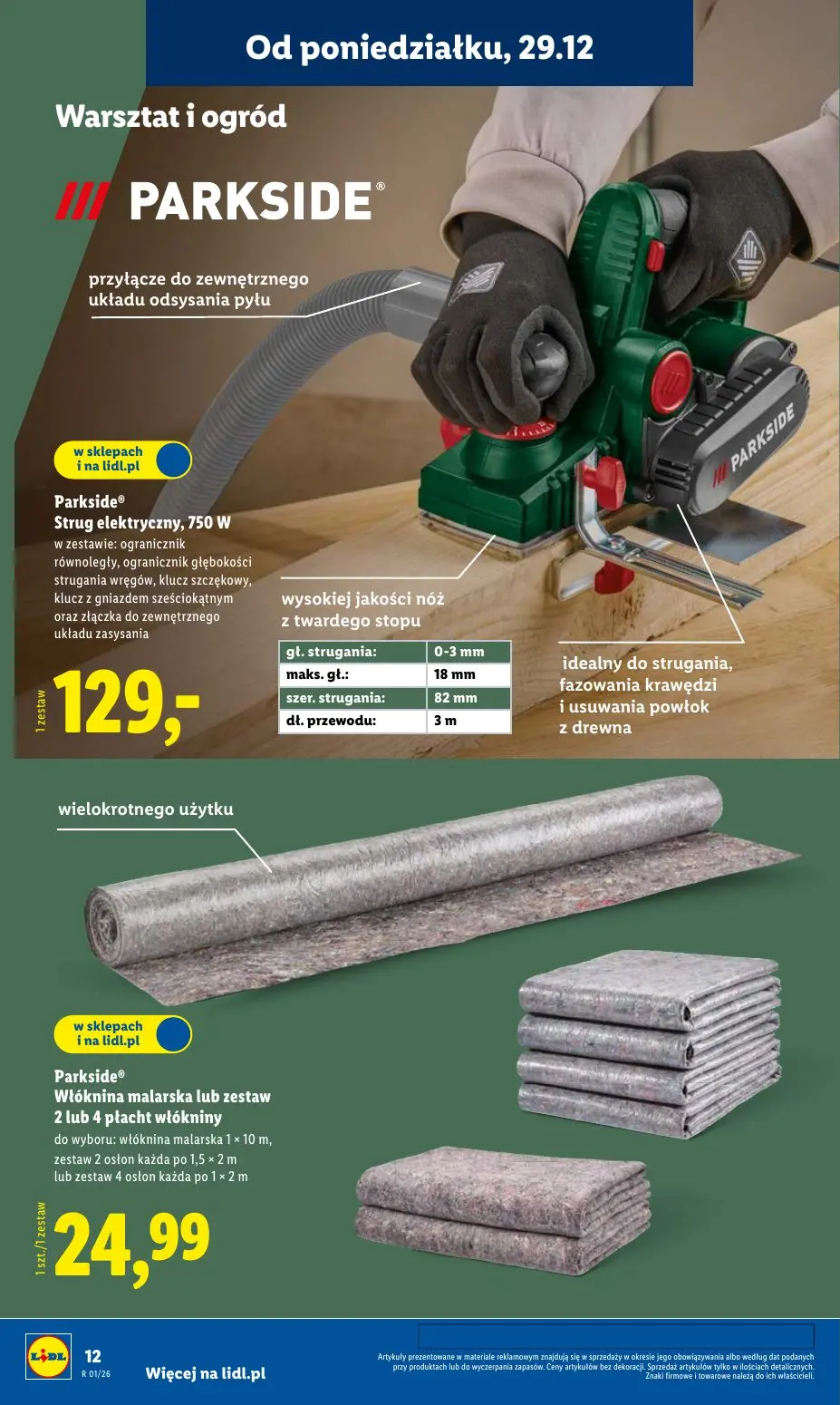 gazetka promocyjna LIDL Od poniedziałku - Strona 12