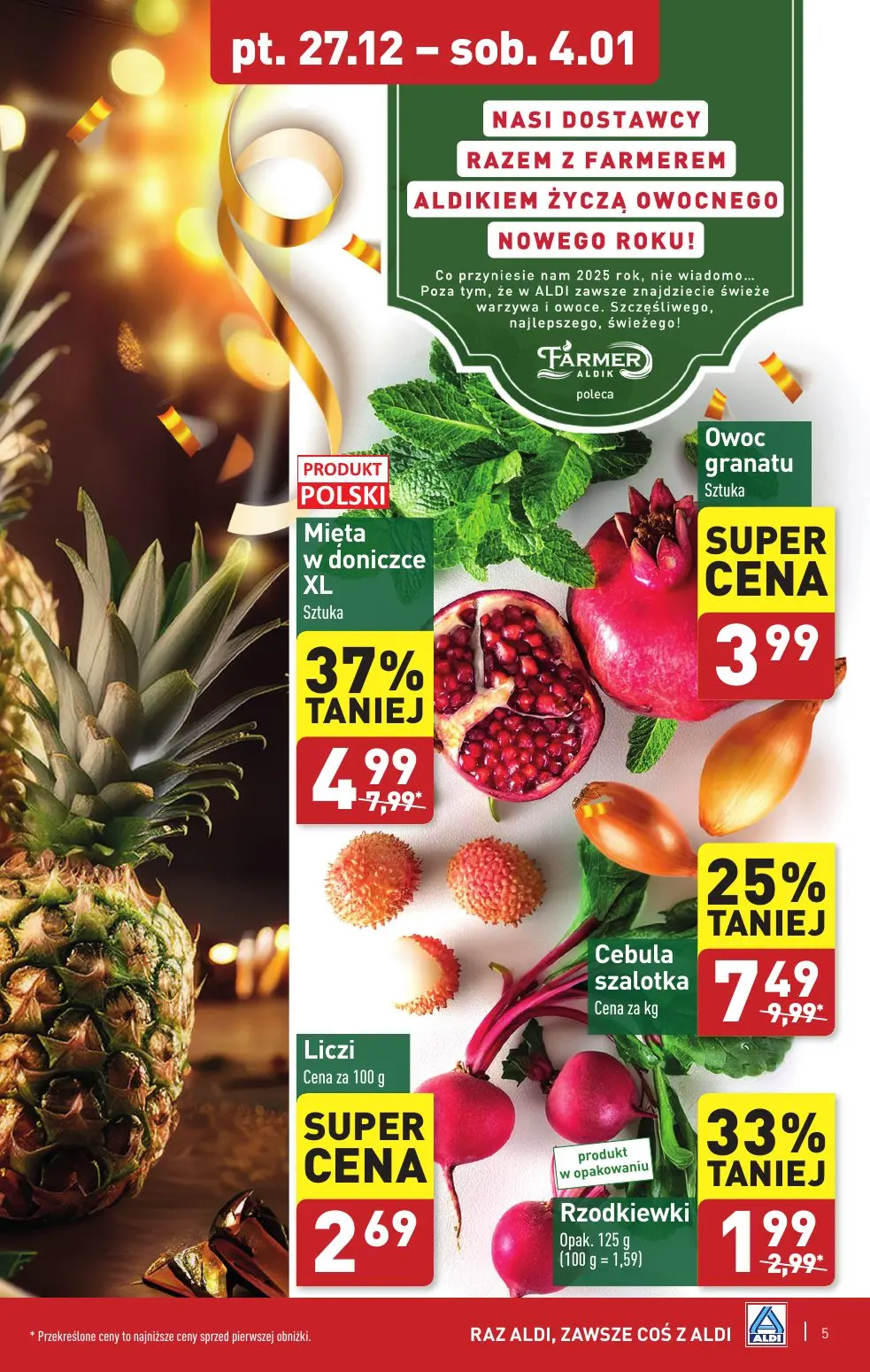 gazetka promocyjna ALDI Farmer Aldik poleca - Strona 5